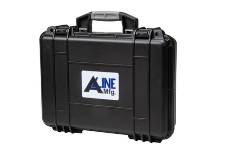 Boss Reverse Dial Indicator Shaft Alignment Tool Set in a durable black carrying case with handle for easy transport.