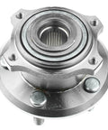 Top Notch Rear Wheel Hub Bearing Assembly For Dodge Charger 300 Magnum 2005 To 2009 With 27 Spline Shaft, showing complete sealed unit design.