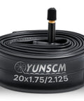 Bombproof 20 Inch Bike Inner Tube With 32mm Schrader Valve Fits 20x1.75 20x1.90 20x1.95 20x2.0 20x2.10 20x2.125, rolled tube