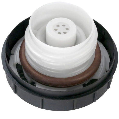 Honda Gas Cap Replacement 17670-SM4-A04 Fuel Cap Direct Fit for 1990-2002 Accord, Civic, CR-V, black and white cap with seal