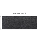 32x84 Inch Garage Floor Mat For Cars And Motorcycles, 3mm Thick Non Slip Oil Absorbent Floor Protector, Large Oil Spill Mat