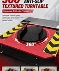 360° anti-slip textured turntable for Heavy Duty Electric Moving Skates For Up To Forty Tons, ideal for friction and handling.