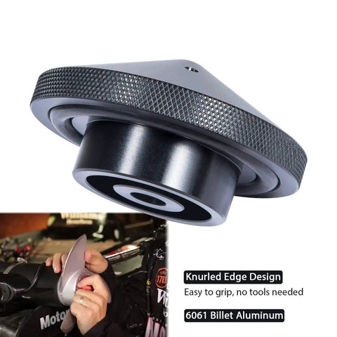 Eliminator Trolling Motor Prop Nut For Minn Kota 35 To 70 Lb Models with knurled edge design and billet aluminum material