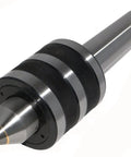 Carbide Tipped Live Center MT4 Morse Taper 4 for Lathe Use, Ultra Accurate 0.000394 In, 2,500 RPM, Alloy Steel Shaft