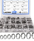160 Piece Single Ear Hose Clamp Kit 6mm To 25.6mm Stainless Steel 304 Ear Clamps in open box