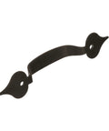Side view of Colonial Black Cabinet Pull 3-3/8 Inch Center to Center Everyday Heritage Drawer Pull for Cabinets and Furniture