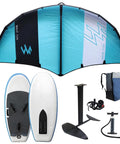 Inflatable Surf Wing And Hydrofoil Surfboard Set For Kitesurfing And Foil Riding Ultra Portable Handheld Wing Foil Board Kit