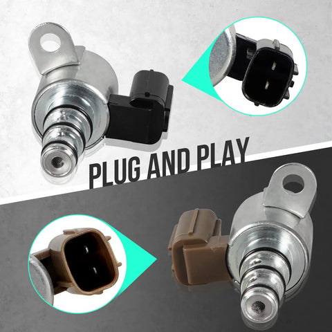 Transmission Shift Control Solenoid Valve B And C For Honda And Acura Fits Accord 1998-2007 Civic plug details