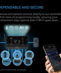 Smart Hydro Sensor for AI Controller Environmental Monitor for pH EC TDS and Water Temperature with smartphone app