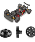 Beefed Up Hardened Steel 48P 48T Spur Gear Upgrade for One Tenth Scale RC Car Direct Replacement for Traxxas 4 Tec 2.0 3.0