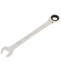 12 Point Ratcheting Combination Wrench 30mm Slim Head For Tight Spaces Off Corner Loading Improves Grip And Reduces Fastener Rounding Durable Steel Tool For Pros And DIY Projects on white background