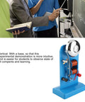 Electrical Bell Science Experiment Kit For Physics Class With Vertical Demonstration Base And PVC Construction, A Hands-On Lab Tool For Junior And Senior High Students, Demonstrates Magnetic Effect Of Current, Requires 3 To 6V DC Power in classroom setting.
