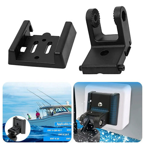 Transducer Bracket Replacement Kit With Mounting Plate And Transom Hardware For XNT 920T 9HW 9Di 14Di, boat and components