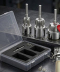 Heavy Duty PVC Pipe Threader Kit For One Half Inch And Three Quarter Inch Tubing With Dual Function Internal And External Threading