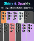 Galaxy S26 Ultra Camera Lens Protector 9H Hardened Glass With Ultra Thin Design in various shiny colorful finishes