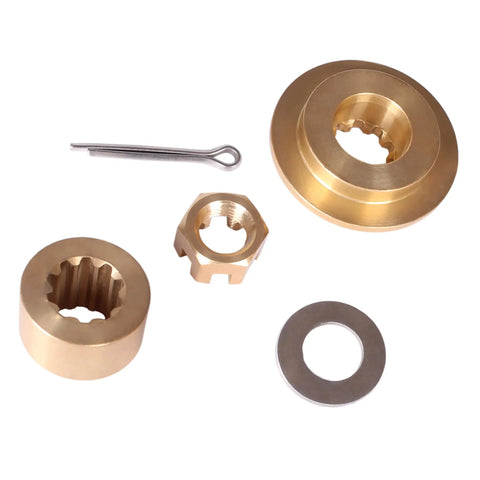 Stopper Propeller Bush Thrust Washer Kit With Spacers And Prop Nut Hardware For Suzuki 25HP 30HP DF25 DF30 And Evinrude Johnson Outboards 3 Inch Gearcase