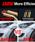 2 In 1 Plastic Welding Repair Kit With 1000 Hot Staples And 4 Welding Rods Quick Heat Gun Knife Pliers And Staples Gun efficiency comparison