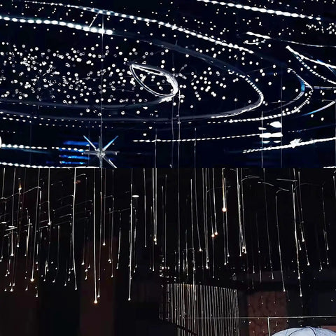 0.75mm Diameter PMMA Fiber Optic Cable Roll End Glow, 328ft Long for LED star ceiling lights creating twinkle decor