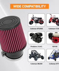 Air Filter Intake Kit For Go Karts And Mini Bikes Durable Easy Install 6.5 HP GX160 GX200 Predator 212cc Coleman BK200 BT200X CT200U Trail