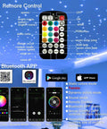 Starlight Headliner Kit Dope RGBW Fiber Optic Lights For Car And Home Ceiling Decor remote control and app interface