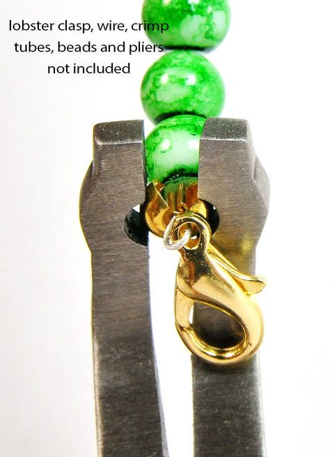 Crimping Pliers For Jewelry Making And Beading, Lightweight And Compact Crimp Cover Closer Tool securing beads and clasp