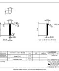 Technical drawing of Pack Of 10 Grade 2 Titanium Hex Head Cap Screws One Quarter Twenty Two Inch Fully Threaded Heavy Duty Fasteners.