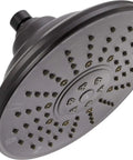 3 Spray Touch-Clean Shower Head In Venetian Bronze Finish, High-Pressure Full-Body Sprays, Easy-Clean Nozzles close-up view