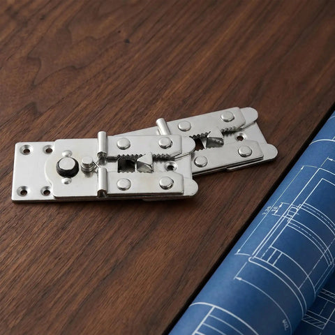 Fix Your Loose Sectional Couch Dead Quick With Heavy Duty Sofa Connectors Six Piece Interlocking Clip Kit on wooden surface
