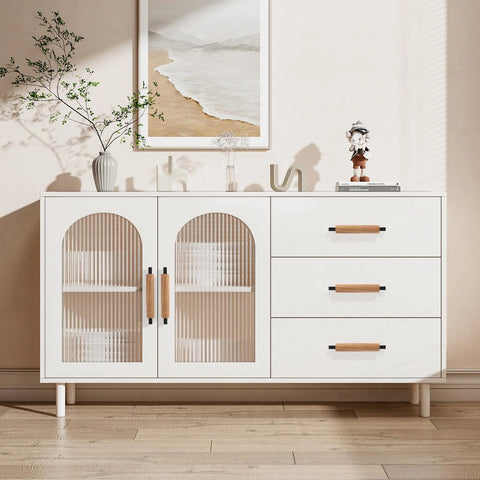 Eight Pack Black Wood T Bar Drawer Pulls on white cabinet, showcasing modern design and 3.78 inch hole spacing for versatile use.