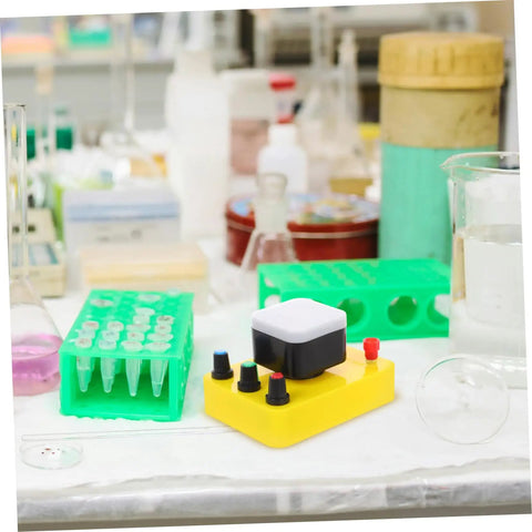 Hands On Optical Demonstrator Set For Primary Colors And Light Experiments In Classroom And Lab on a lab table with components
