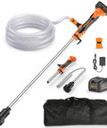 Heavy Duty Battery Powered Stick Water Pump With Three Speed Adjustable Motor and Hassle Free Bulk Transfer For Ponds Aquariums.