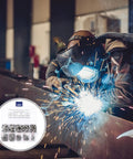 Welder using stainless steel spring lock washer kit 600 piece set with heavy duty wear resistant washers for bolts
