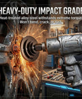 Ultra Low Profile Impact Socket Adapter Set 4 Pcs Magnetic Drive Reducer Kit on impact wrench, heat-treated alloy steel