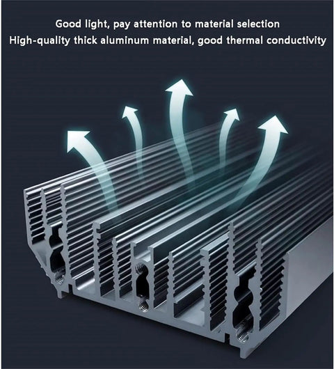 High-quality thick aluminum material used in JUDYSSY Led Flood Lights Outdoor for efficient thermal conductivity.