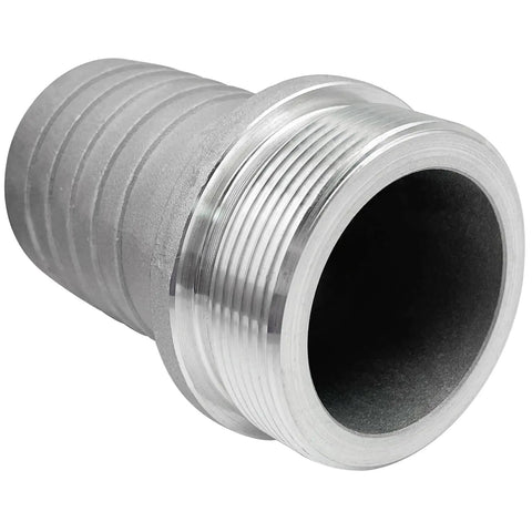 2 Inch Aluminum Pin Lug Hose Shank Fitting Set With 4 Clamps Quick Disconnect Cam Lock Hose Couplings For Hoses