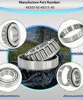 Close-up of Steering Stem Bearing Seal Kit Fits FX FXWG FXST FLST XL FXR VRod and most V Twin Touring Softail Dyna Sportster 1984-2016