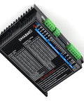 DMA860S 2-Phase Stepper Driver for CNC routers and engraving machines, AC 18-110V, DC 18-160V, Nema23 Nema24 Nema34 compatible motor controller.