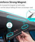 Wireless Car Interior Lights 2 Pack With Motion Sensor Rechargeable 1500mAh Dome Roof Ceiling Light for cars with magnet mount