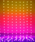 RGB LED Curtain Lights 300 LEDs 10 Ft By 10 Ft Color Changing String Fairy Lights With App Control Music Sync And Voice Sync for decor