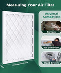 9 Pack 16x20x1 Air Filters With Reusable ABS Frame Deep Pleated MERV 11 MPR 1200 FPR 6-8 For Home AC HVAC Furnaces Filters