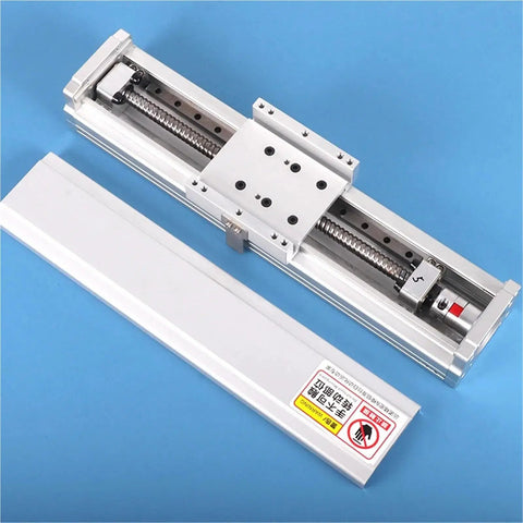 Heavy Duty Fully Enclosed Linear Guide Module With Pro Grade Ball Screw and Built Like A Tank Sliding Table showing the 800mm travel unit.