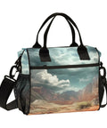 Desert Landscape Cloud Large Cooler Bag With Leakproof Insulated Lunch Tote For Women Portable Soft Cooler For Beach Camping Or Picnic 18 Can Capacity Adjustable Shoulder Straps Easy Clean Exterior