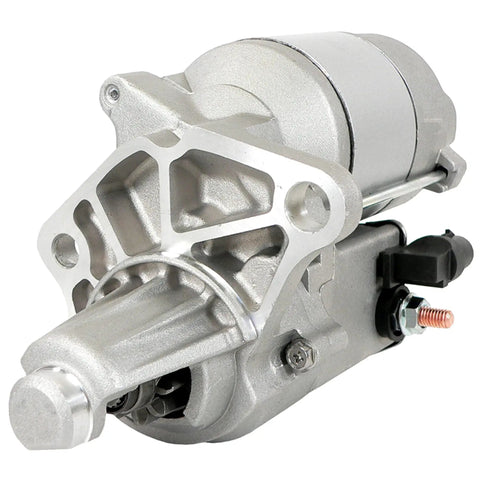 12V Starter for Dodge Dakota 1999-2003, Durango, Ram 1500, 1500 Van clockwise rotation with OEM 323-1576 silver exterior.