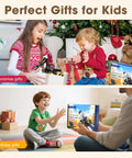 Kids opening 5DOF Smart Robot Arm And 4WD Remote Control Car Kit For Arduino Python Blockly Projects STEM Education Starter Kit