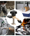 Two Pack Router Table Clamps T Track Hold Down Fixtures for engraving machines, milling, saws, drill presses, woodworking jigs