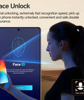 Face unlock feature showcased on a Stacked Unlocked Android Smartphone Going Hard On Snapdragon 888 With 12 Gig Ram And 512 Gig Storage.