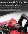 Kickass Portable Electric Chamfer Machine For Ceramic Tile And Marble Trimming with 48° chamfer feature for precision cutting.