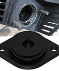 Moker exhaust gasket seal installer tool, black metal, for Harley Evo/Twin Cam & XL engines (1984–present).