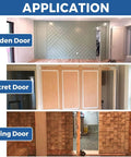 Application examples of Heavy Duty Pivot Hinge For Secret Doors And Hidden Bookcase Doors in various door types