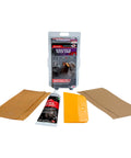 Scratch And Rock Chip Repair Kit For Cars With Paintable Finish Permanent Non Shrinking Repair In Under An Hour Includes Glazing Putty Spreader And 3M Sandpaper displayed
